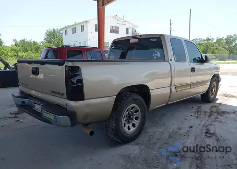 2005 Chevrolet Silverado 1500 Ls из США, поврежденный, VIN 2GCEC19VX51200042